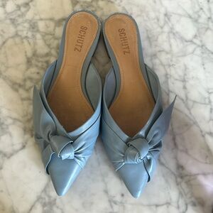 Schutz Pointed Toe Mules